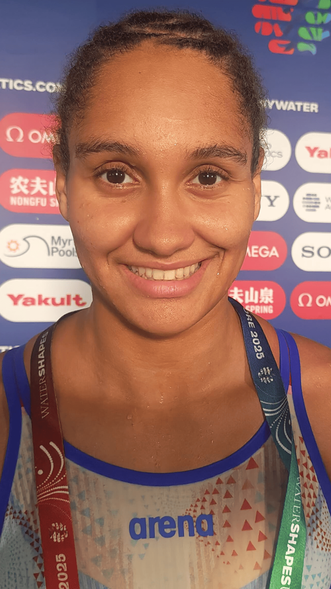 Sara Mose interview | 50m Freestyle | World Champs Singapore 2025
