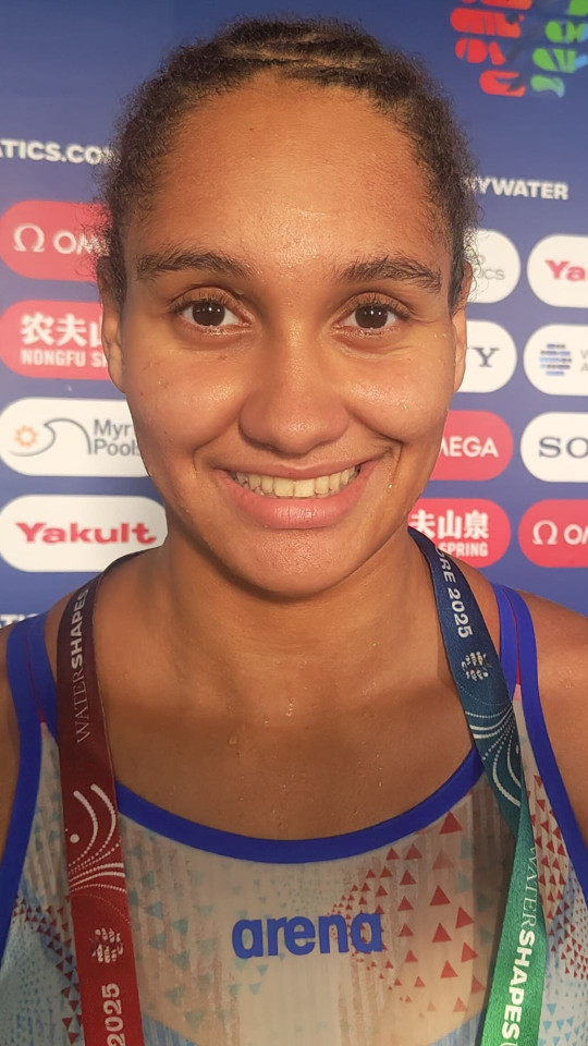 Sara Mose interview | 50m Freestyle | World Champs Singapore 2025
