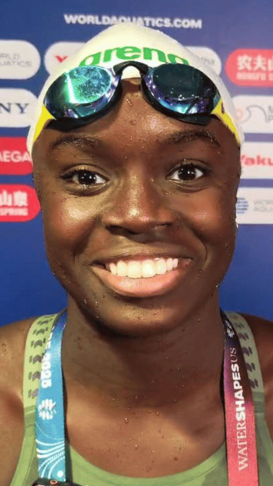 Oumy Diop Interview | 50m Backstroke | World Champs Singapore 2025